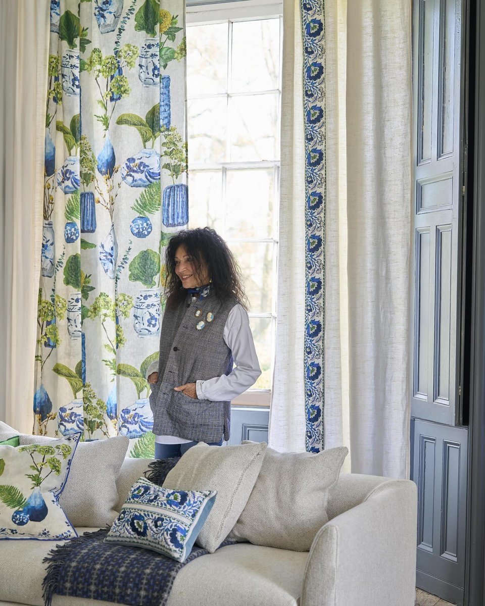 H designer και συγγραφέας Tricia Guild / Φωτογραφία: James Merrell - Courtesy of Designers Guild