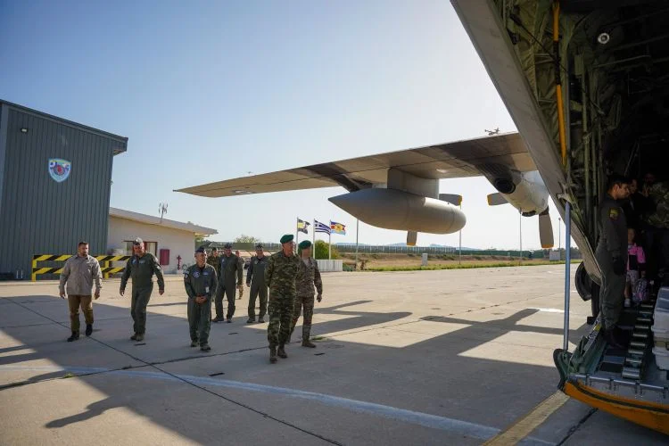 Μέλη της ελληνικής αποστολής στον Λίβανο
