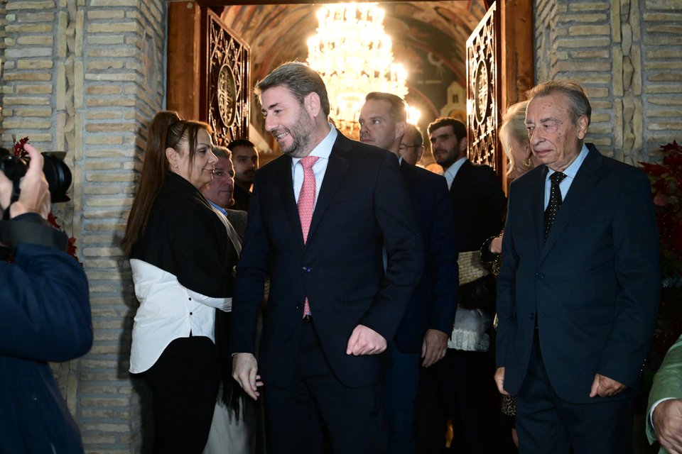 Ο πρόεδρος του ΠΑΣΟΚ Νίκος Ανδρουλάκης