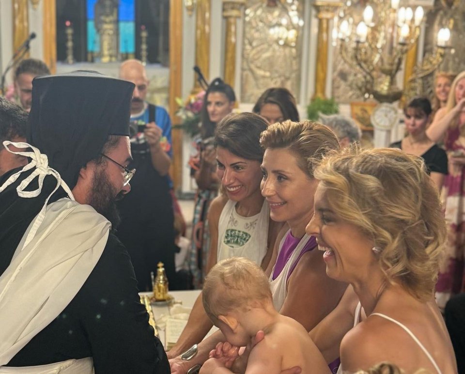 Η Γιούλικα Σκαφιδά δημοσίευσε φωτογραφίες από την τέλεση του Μυστηρίου