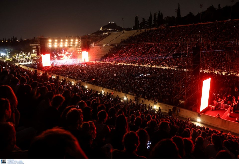 Κατάμεστο το Καλλιμάρμαρο στη συναυλία για τα Τέμπη / Φωτογραφία: Intimenews/ΛΙΑΚΟΣ ΓΙΑΝΝΗΣ