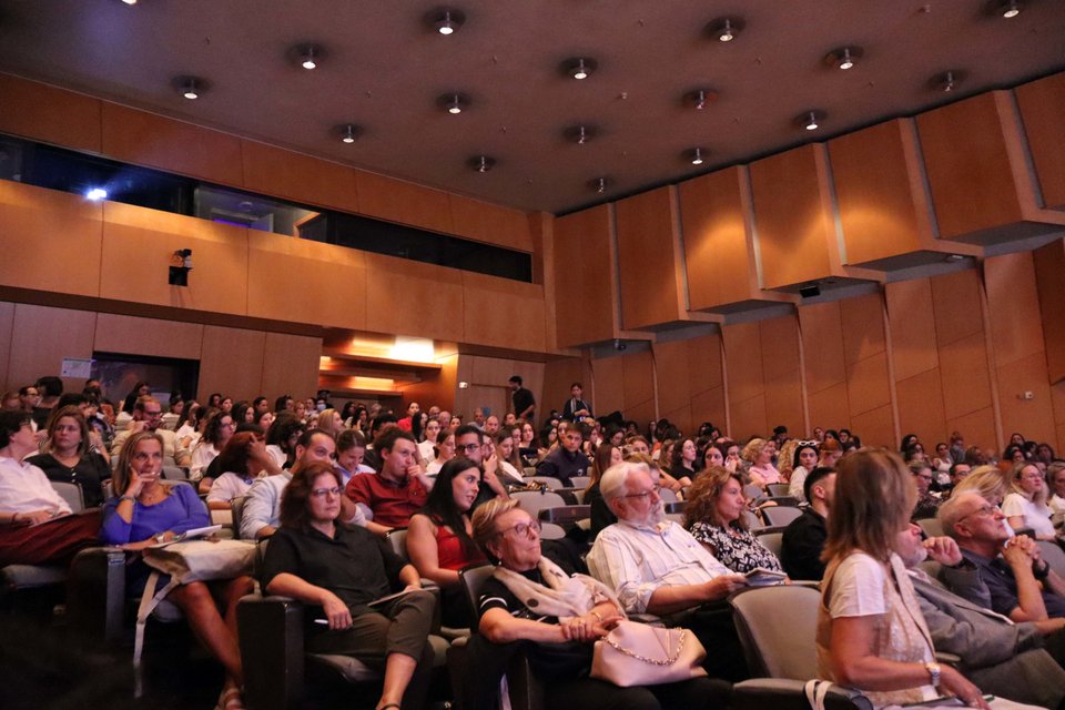 Άποψη της αίθουσας κατά τη διάρκεια της Ημερίδας