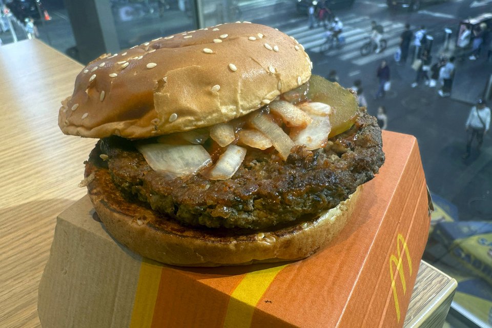 Burger από τα McDonald's / Φωτογραφία AP