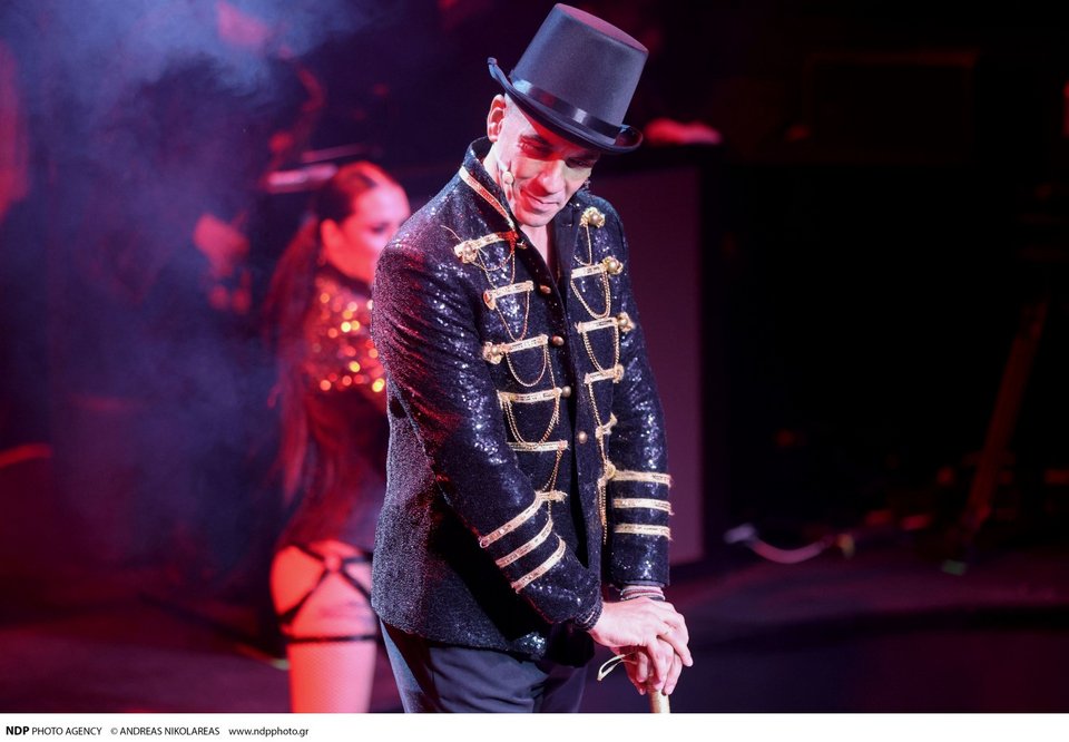 Ο Πάνος Μουζουράκης στην πρεμιέρα του