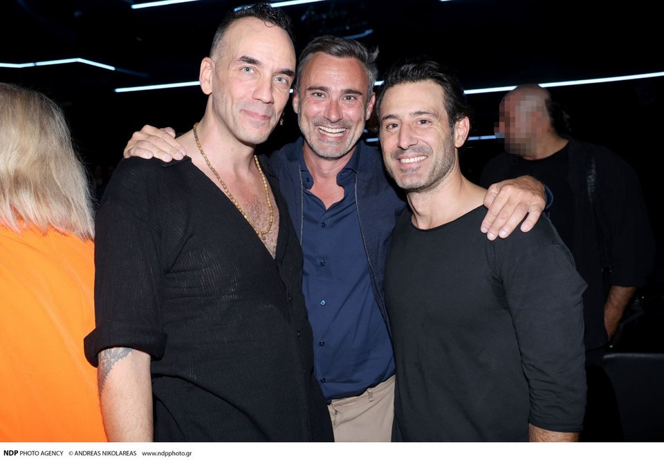 Πάνος Μουζουράκης, Γιώργος Καπουτζίδης, Λευτέρης Ελευθερίου