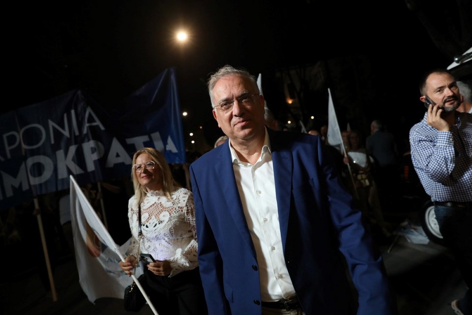 Ο Τάκης Θεοδωρικάκος -Φωτογραφία: ΑΠΕ-ΜΠΕ/ΓΙΩΡΓΟΣ ΒΙΤΣΑΡΑΣ