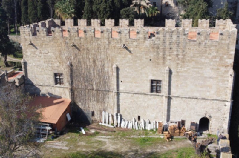 Το βόρειο κτήριο του Νομισματοκοπείου (ανατολική όψη)