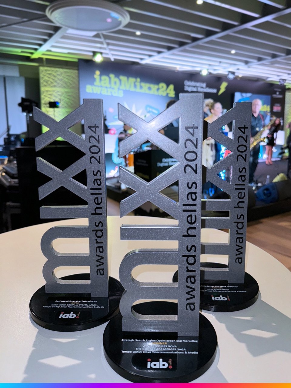Τα 3 Βραβεία της Nova στα IAB MIXX Awards 2024