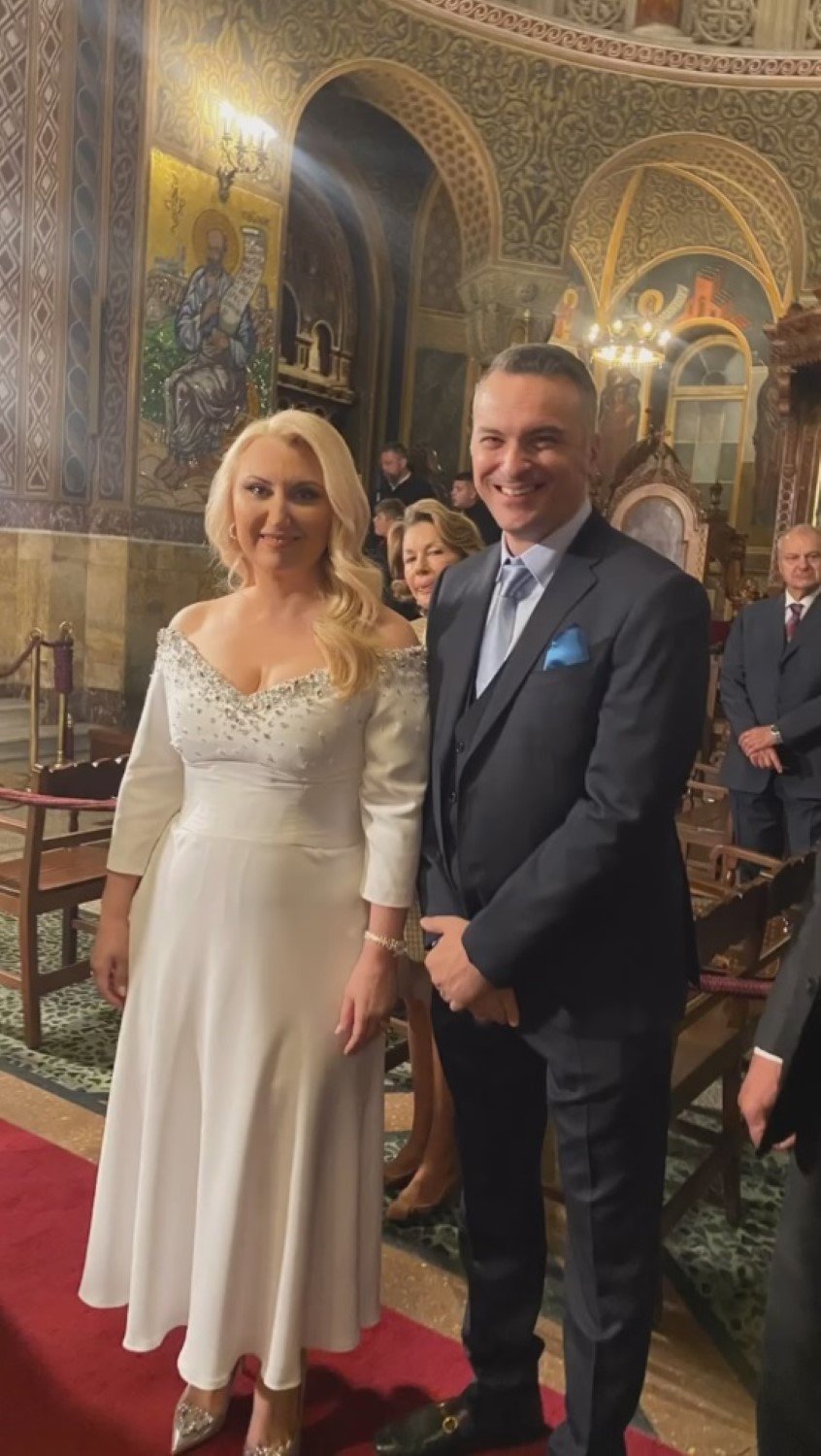 Πανευτυχείς γονείς η Γιάννα Παναγοπούλου και ο Γιάννης Σταυρίδης
