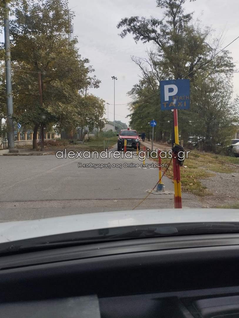 Κοντά στο σημείο που παρασύρθηκε ο ηλικιωμένος στο Πλατύ Ημαθίας / alexandreia-gidas.gr