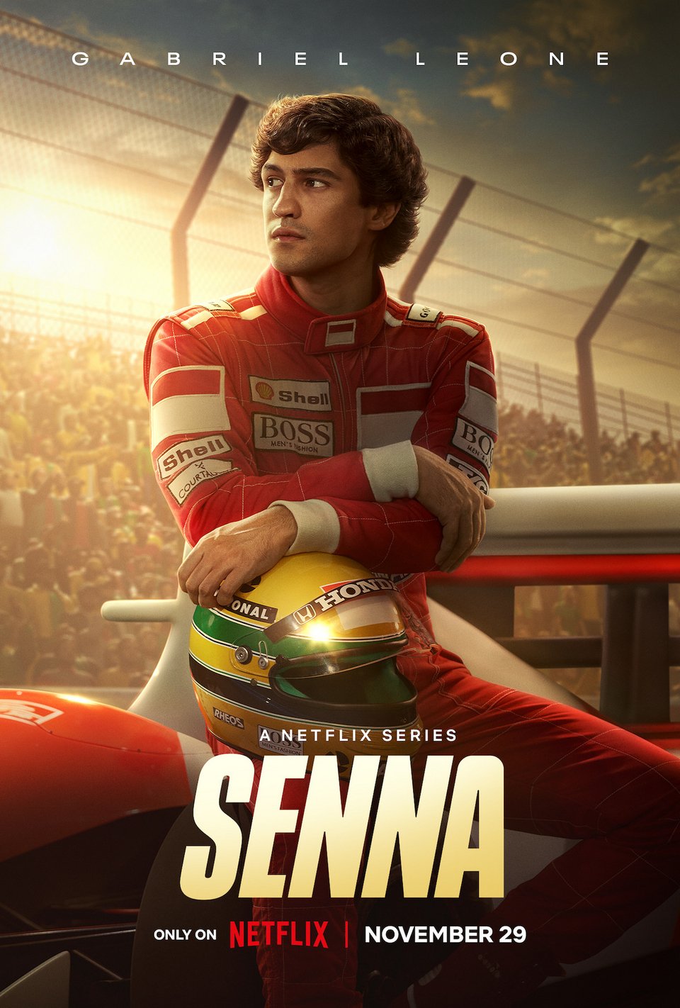 Η αφίσα του Netflix για το Senna