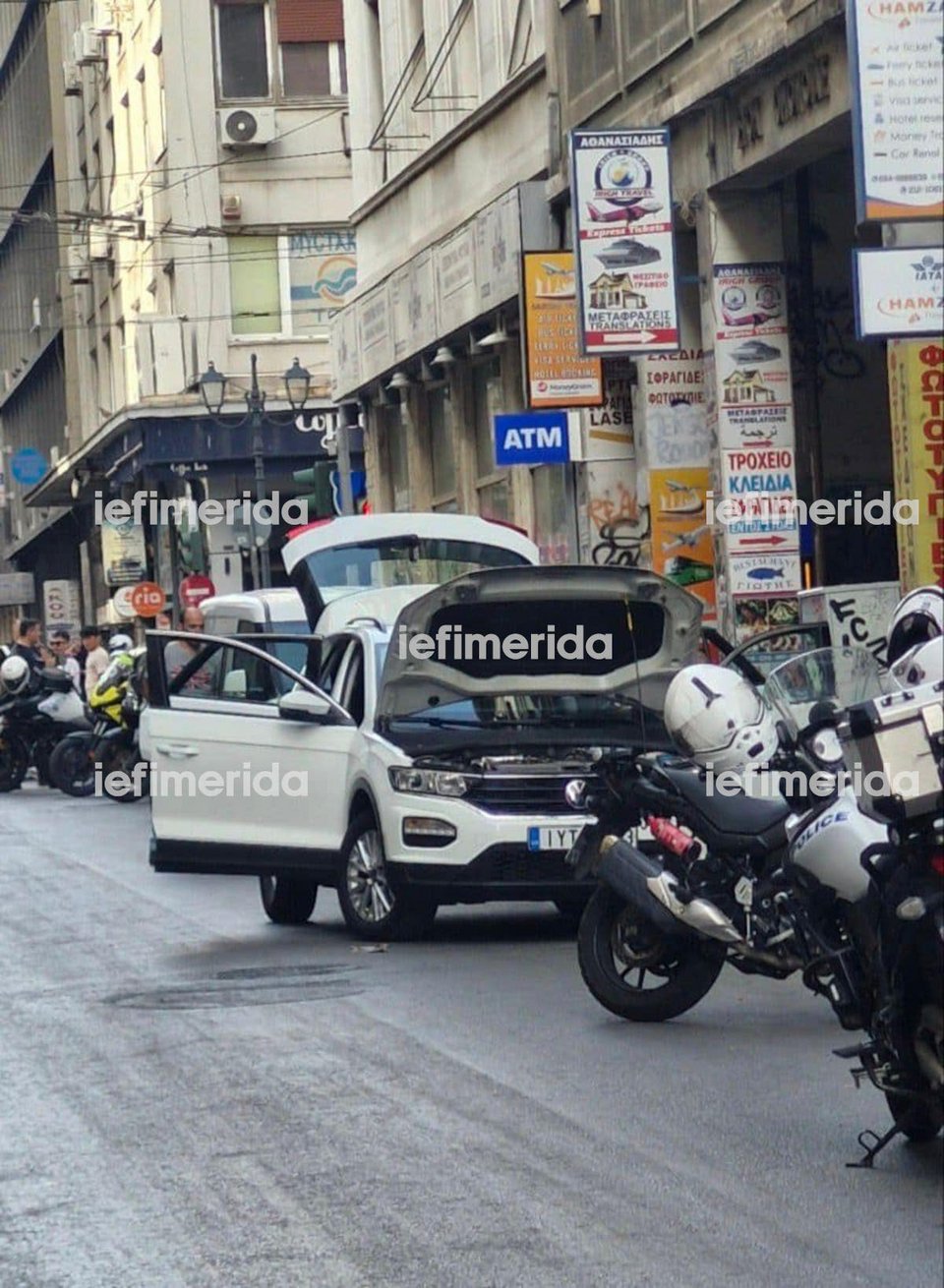 Το όχημα που εντοπίστηκε στη Σωκράτους