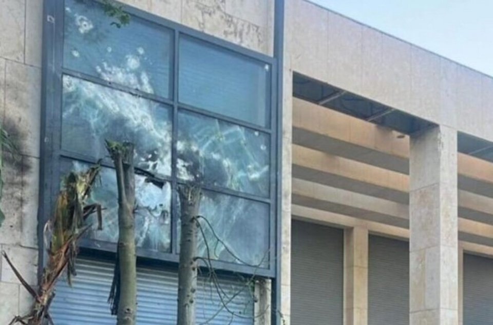 Το παράθυρο στο υπνοδωμάτιο της οικίας του Νετανιάχου