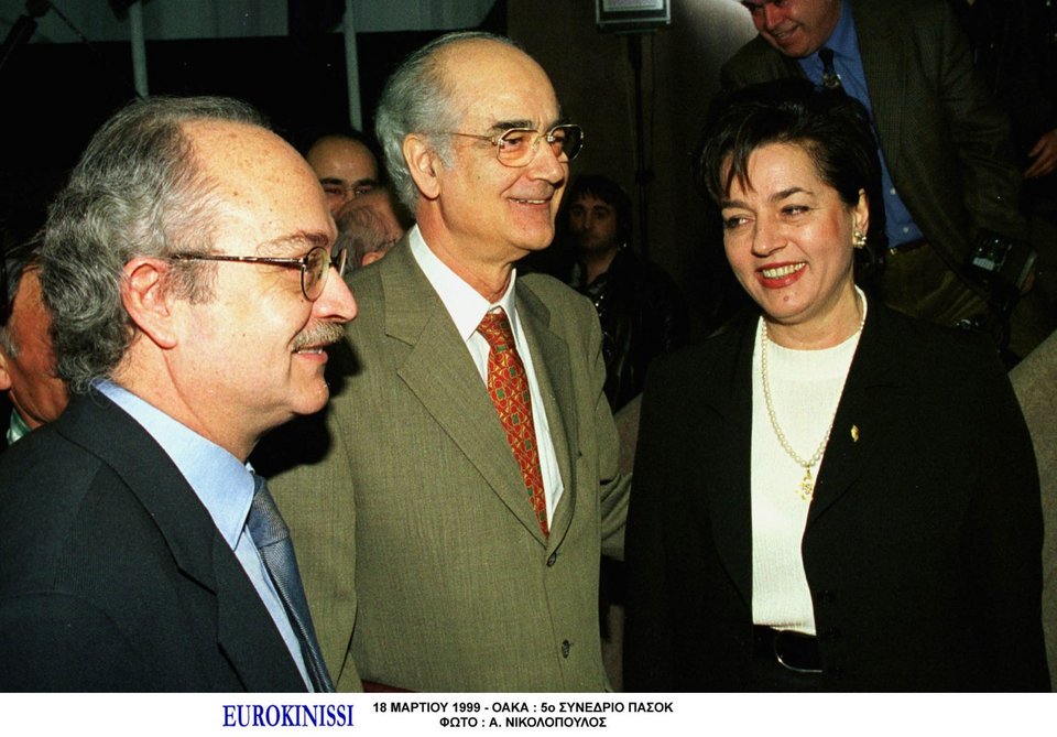 Βάσω Παπανδρέου, Απόστολος Κακλαμάνης και Στέφανος Μανίκας