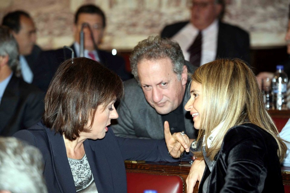  Βάσω Παπανδρέου, Κώστας Σκανδαλίδης και Μιλένα Αποστολάκη