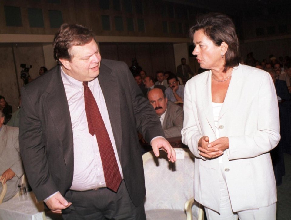 Βάσω Παπανδρέου και Ευάγγελος Βενιζέλος σε ΚΕ του ΠΑΣΟΚ 