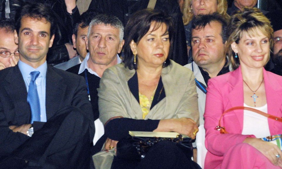 Η Βάσω Παπανδρέου με τον Κυριάκο Μητσοτάκη και την Κ. Παπακώστα