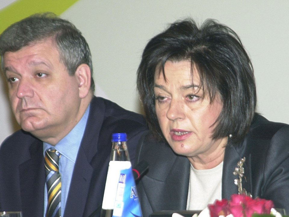 Βάσω Παπανδρέου και Χρήστος Πρωτόπαπας