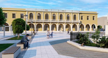 Φωτορεαλιστική πρόταση εξωτερικής όψης Μουσείου Ζακύνθου