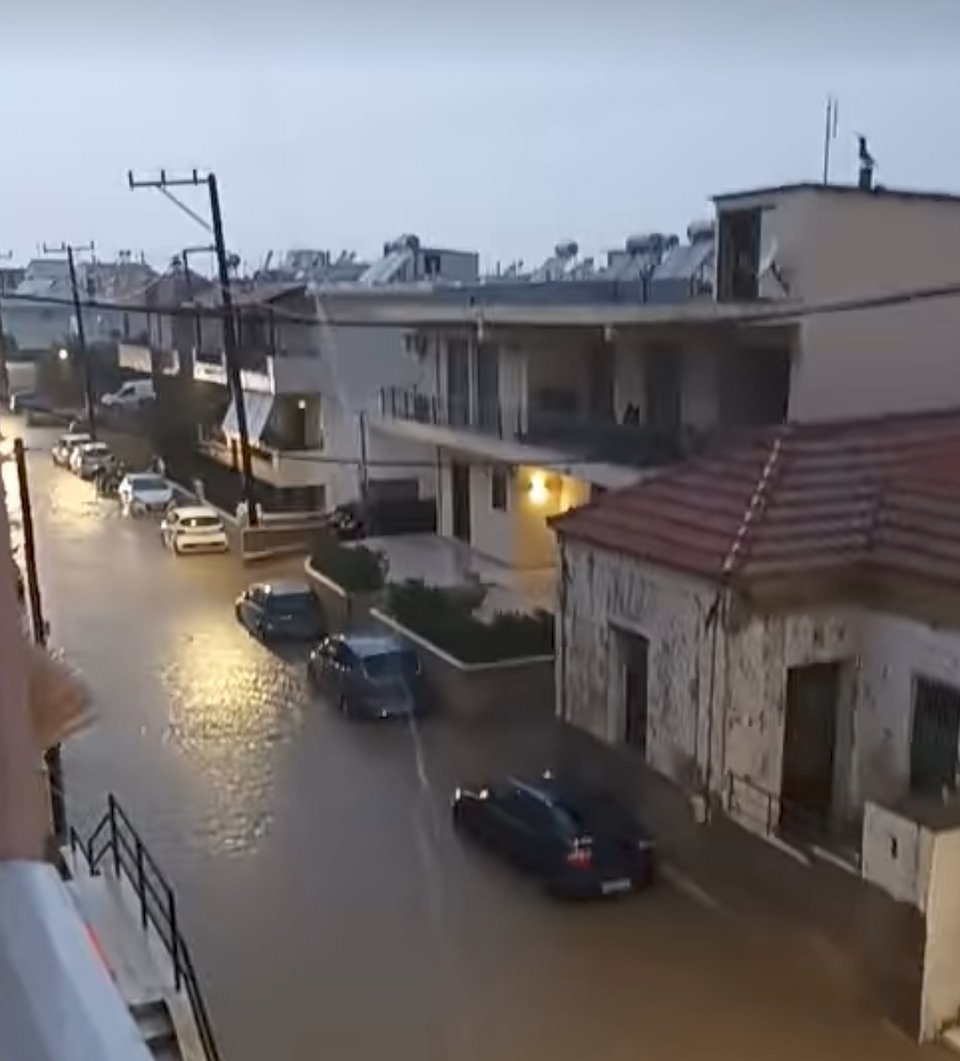 Κακοκαιρία στη Ρόδο / dimokratiki