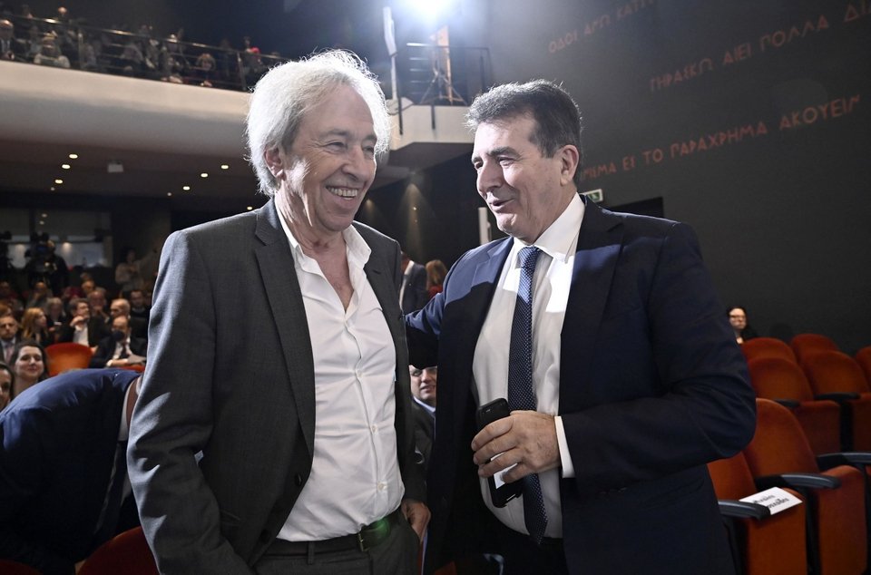 Πασκάλ Μπρυκνέρ και Μιχάλης Χρυσοχοΐδης