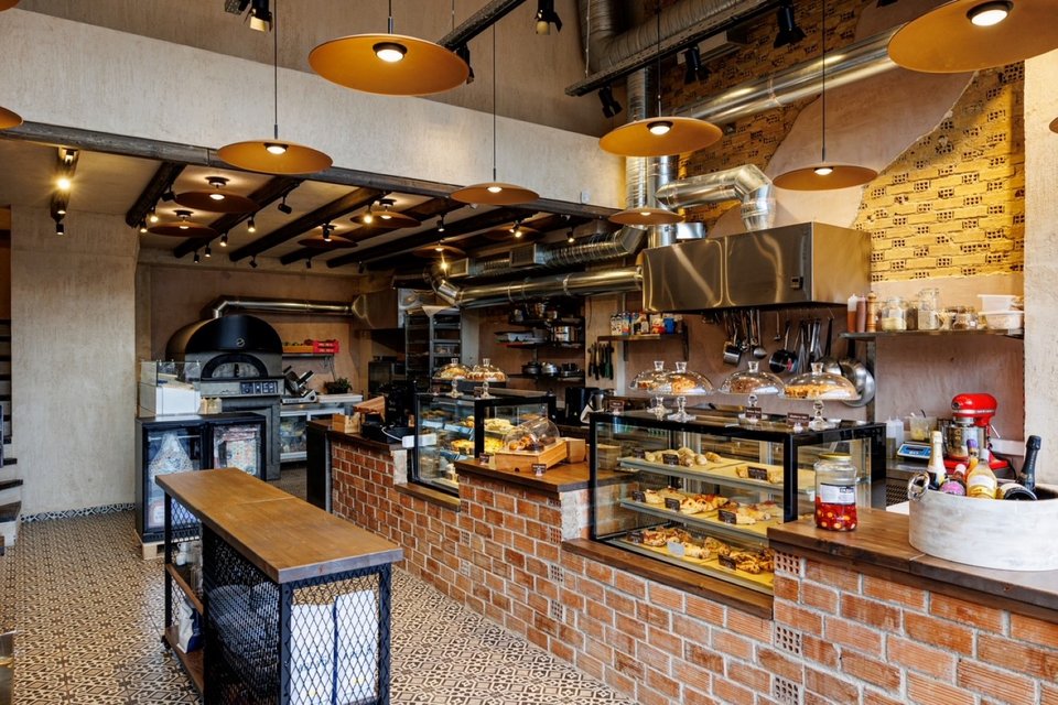 Ο χώρος του bakery