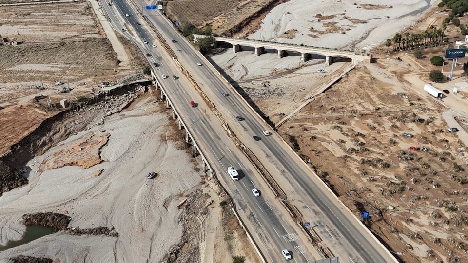 Ο ποταμός που σύμφωνα με τον κ. Λέκκα έκανε τη ζημιά στη Βαλένθια  