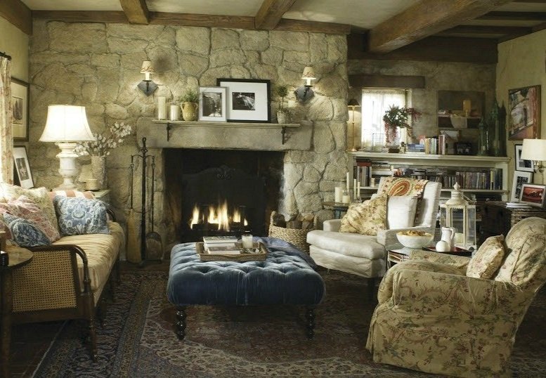 Το καθιστικό του cottage