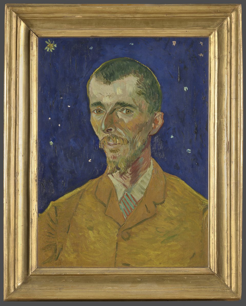 Ο ποιητής... The Lover (Portrait of Lieutenant Milliet), 1888. Oil on canvas, 60.3 × 49.5 cm Kröller-Müller Museum, Otterlo © Collection Kröller-Müller Museum, Otterlo, The Netherlands. Photographer: Rik Klein Gotink 