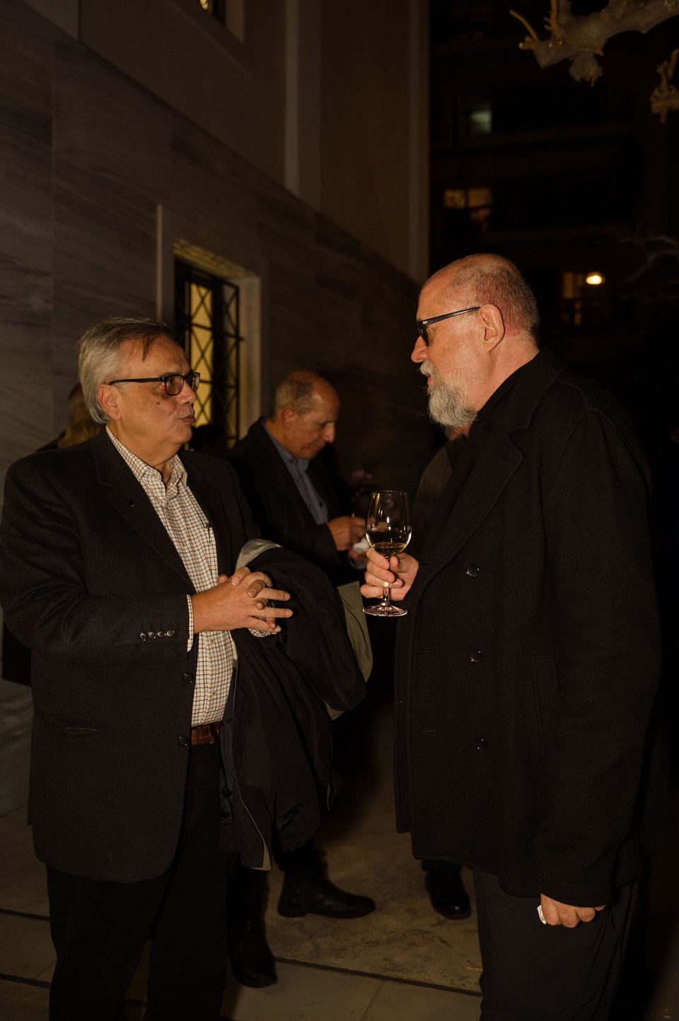 Γιάννης Κουρουδής (στα αριστερά)