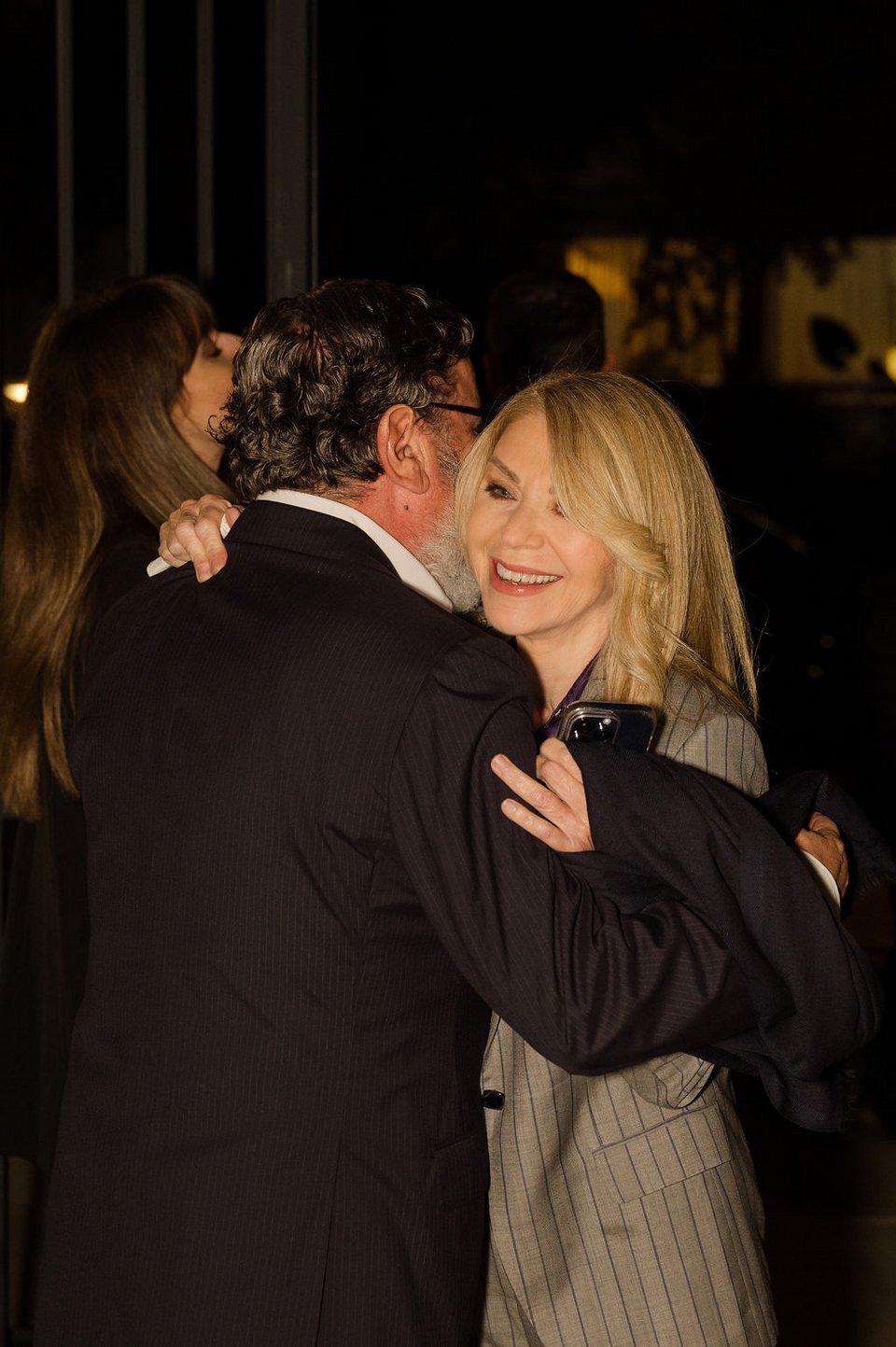 Ο Χρήστος Ράπτης με την Ελλη Στάη