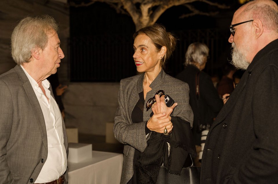 Πασκάλ Μπρικνέρ, Αννα Παττάκη και Γιάννης Κουρουδής