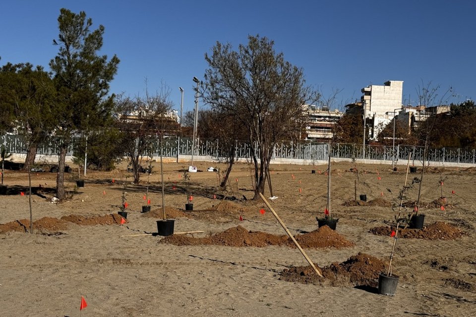 Άρχισε η φύτευση 7.000 δέντρων στο Μητροπολιτικό Πάρκο Παύλου Μελά