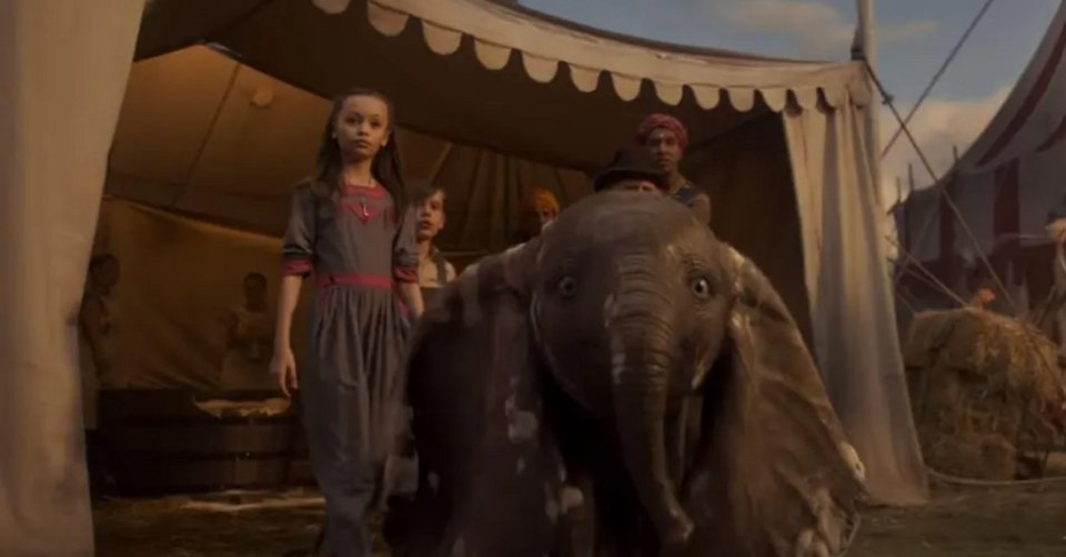 Στιγμιότυπo από την ταινία Dumbo του 2019
