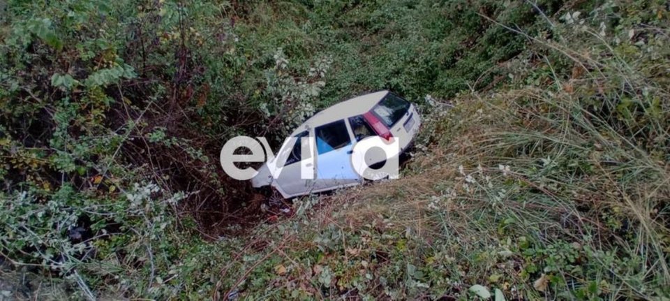 Το αυτοκίνητο ξέφυγε από την πορεία του λόγω ταχύτητας και ολισθηρότητας του δρόμου