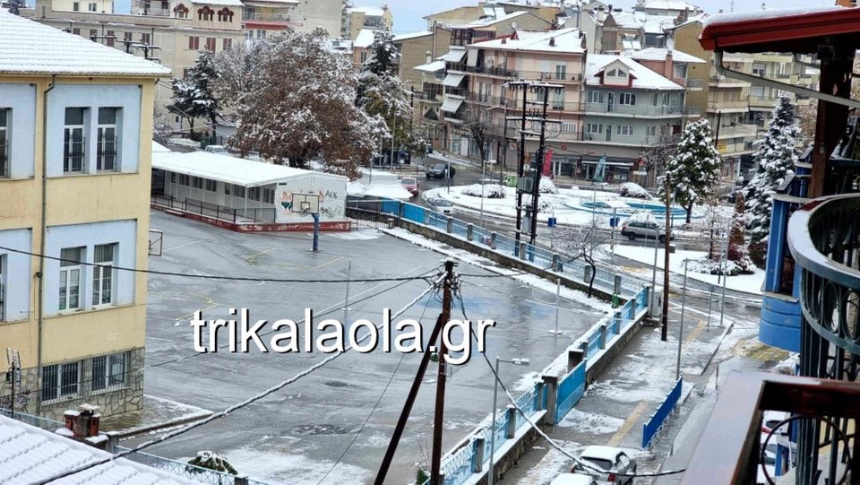 Περιορισμένη η κίνηση στους δρόμους της Φλώρινας