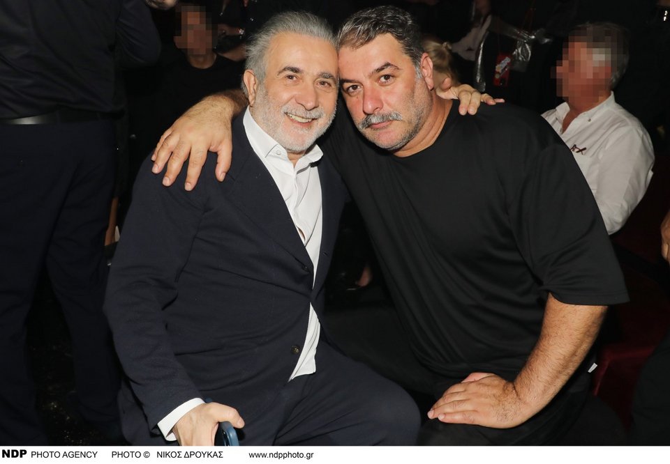 Λάκης Λαζόπουλος και Βασίλης Μπισμπίκης