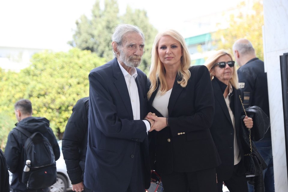Ο Γιώργος Βαρδινογιάννης με τη Μάγδα Τσέγκου
