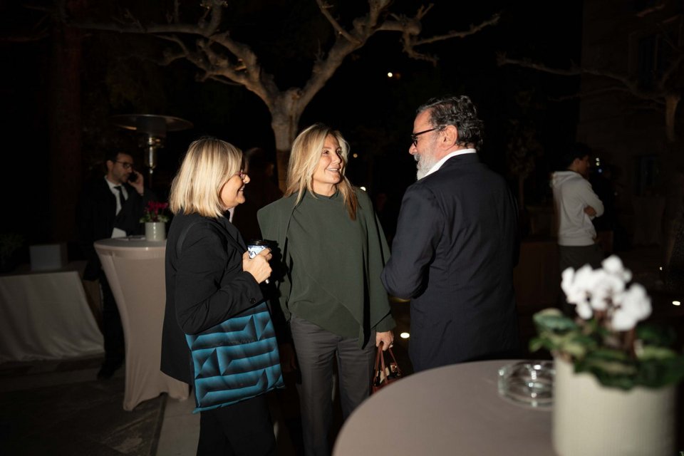 Η Μαρέβα Μητσοτάκη με τον Διευθυντή του iefimerida.gr Χρήστο Ράπτη