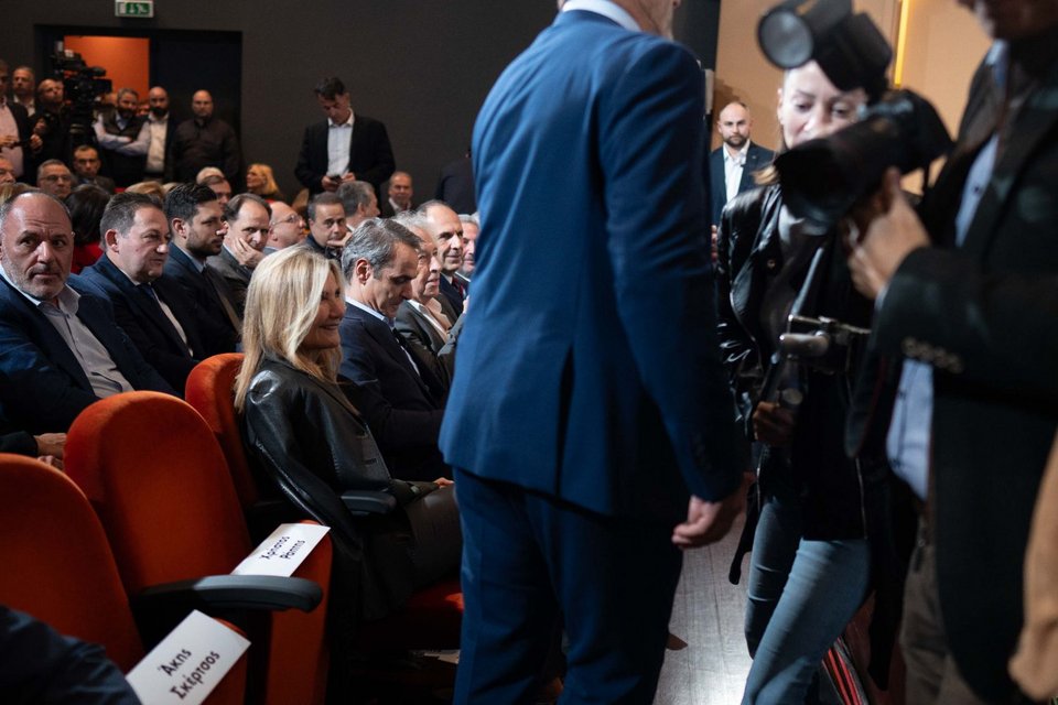 Μαρέβα Μητσοτάκη και Κυριάκος Μητσοτάκης