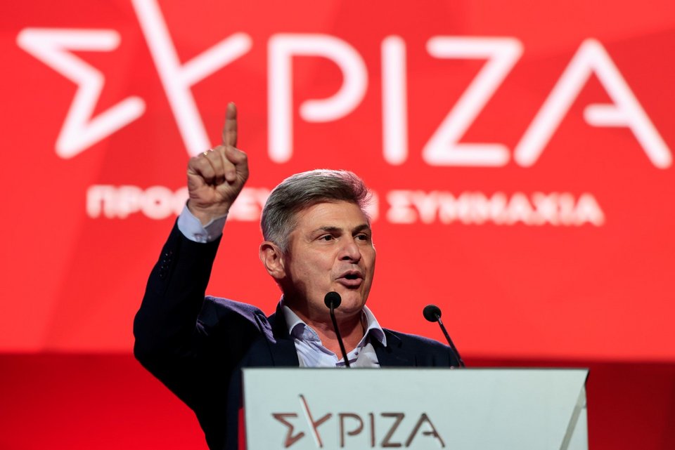 Ο Νικόλας Φαραντούρης -Φωτογραφία: Eurokinissi/ΓΙΩΡΓΟΣ ΚΟΝΤΑΡΙΝΗΣ