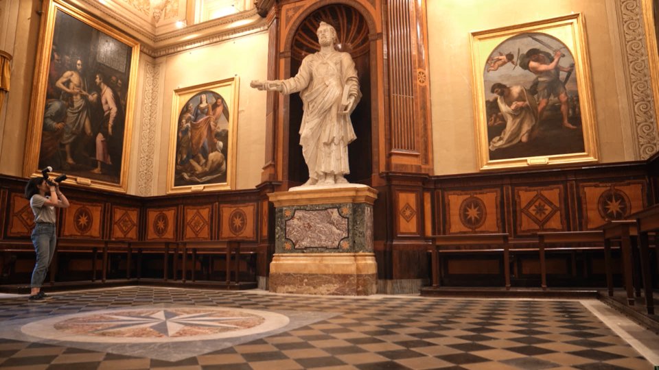 Ο Αγιος Ανδρέας στο παρεκκλήσι