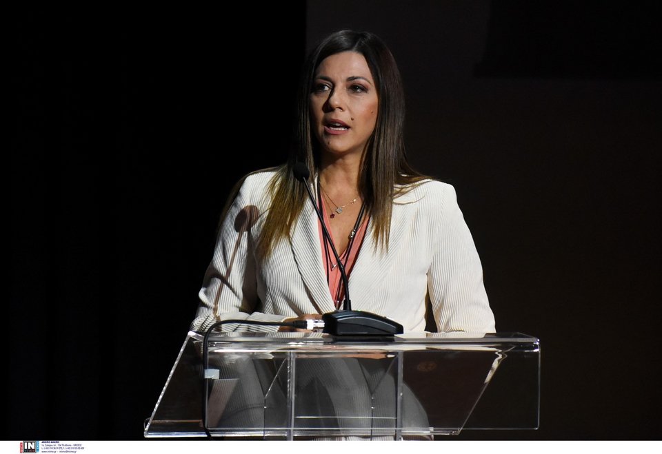 Η υπουργός Οικογένειας και Κοινωνικής Συνοχής, Σοφία Ζαχαράκη / Φωτογραφία: Intimenews