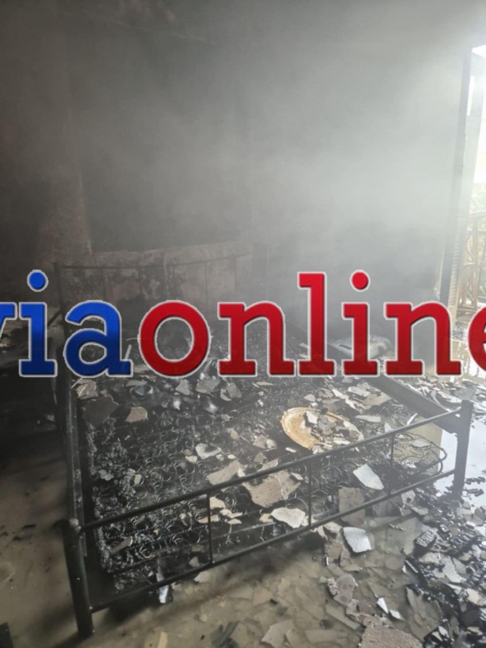 Φωτιά ξέσπασε το πρωί του Σαββάτου σε διαμέρισμα στο κέντρο της Χαλκίδας