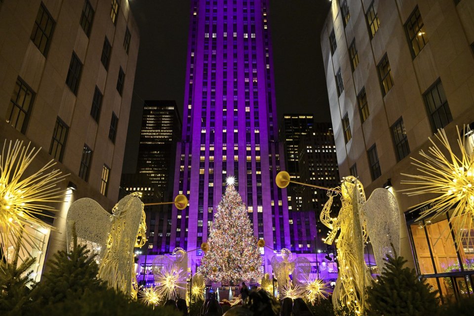 Το χριστουγεννιάτικο δέντρο στο Rockefeller Center