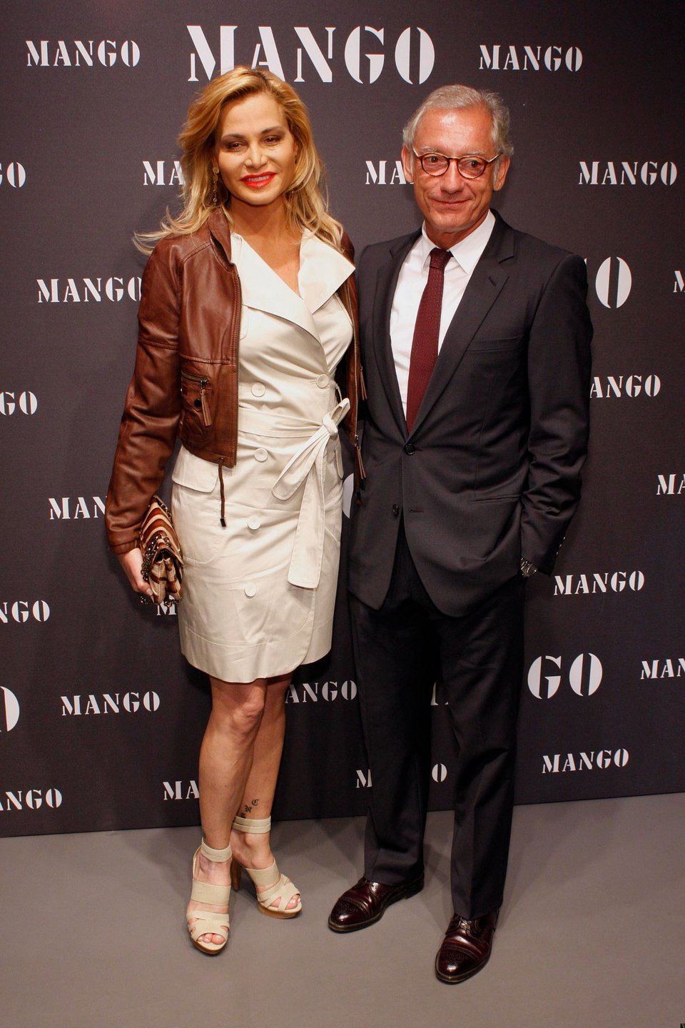 Ο Isak Andic με την Laura Drzewicka 