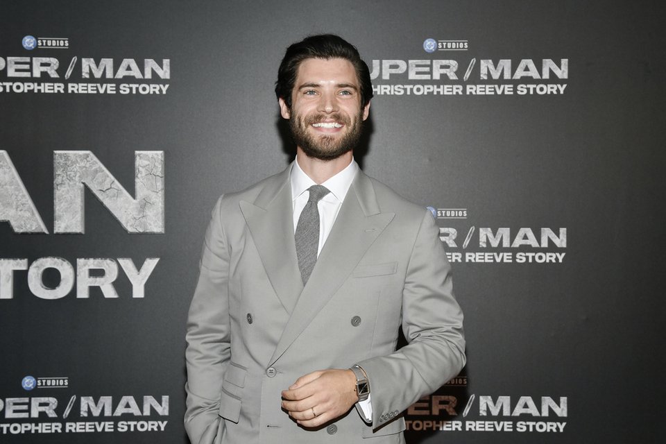 Ο David Corenswet στην πρεμιέρα της ταινίας «Super/Man: The Christopher Reeve Story» στο Μουσείο Μοντέρνας Τέχνης, την Τετάρτη 18 Σεπτεμβρίου 2024, στη Νέα Υόρκη