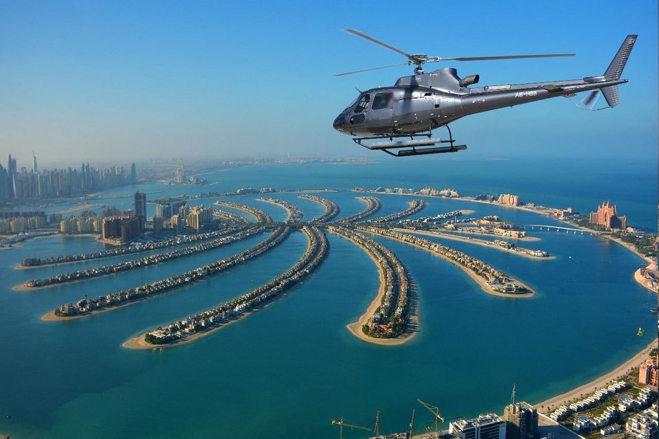 Η περιοχή Jumeirah Palm στο Ντουμπάι