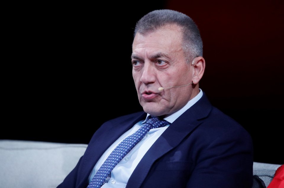 Ο αναπληρωτής υπουργός Αθλητισμού Γιάννης Βρούτσης/Eurokinissi