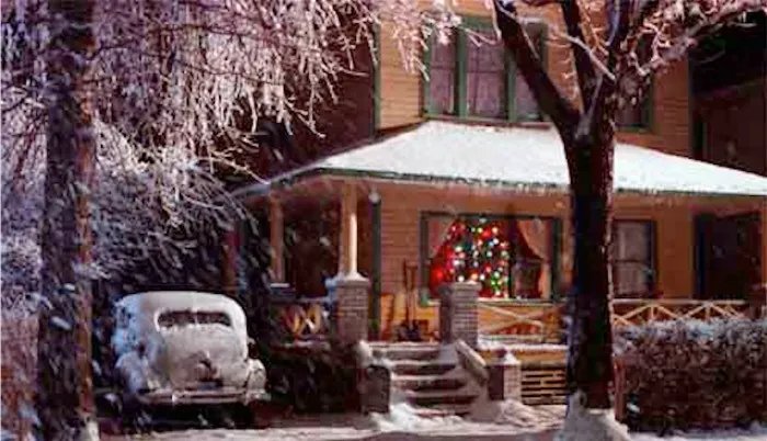 Το βικτοριανό σπίτι του 19ου αιώνα από το A Christmas Story